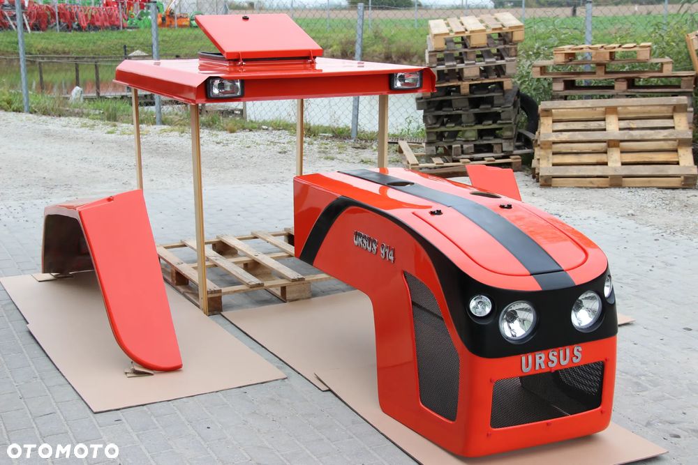 Zestaw Karoseryjny Ursus C-385 maska błotniki tworzywo dach - 4