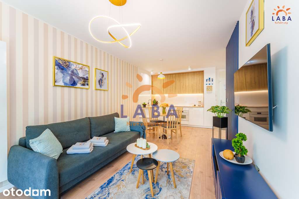 Wyposażony apartament z ogródkiem blisko plaży