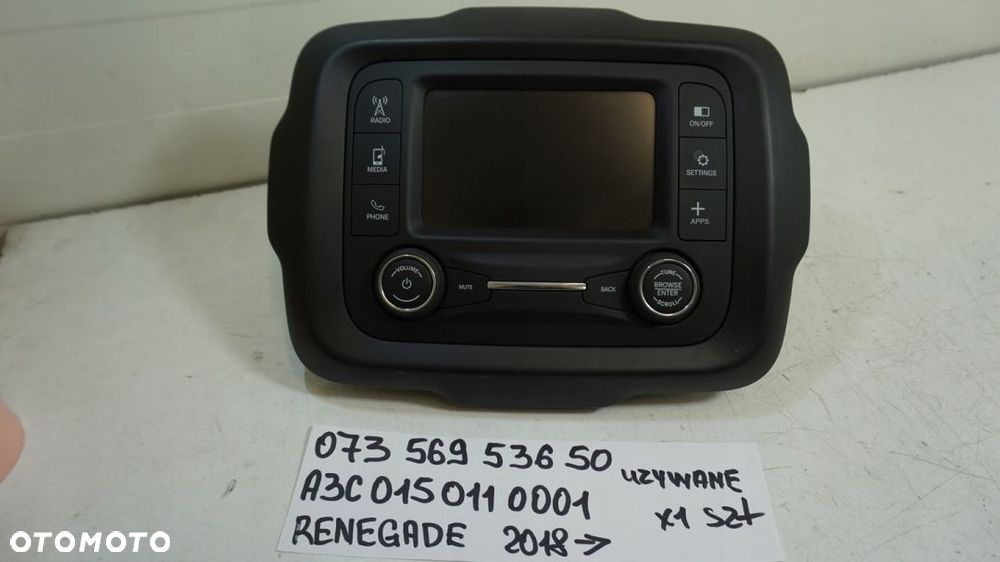 WYŚWIETLACZ PANEL RADIO JEEP RENEGADE 18- - 1