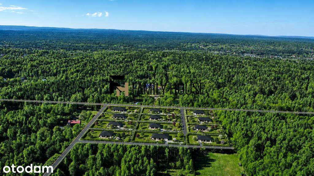Działka budowlana pośród lasów 1677m2 Zagórze - Pełny obrazek: 4/14