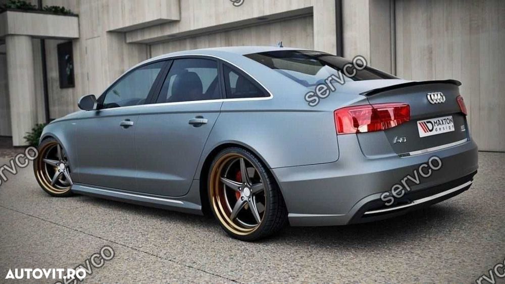 Eleron Audi A6 C7 4G S-Line Sedan 2011-2018 v1 - Maxton Design - 2