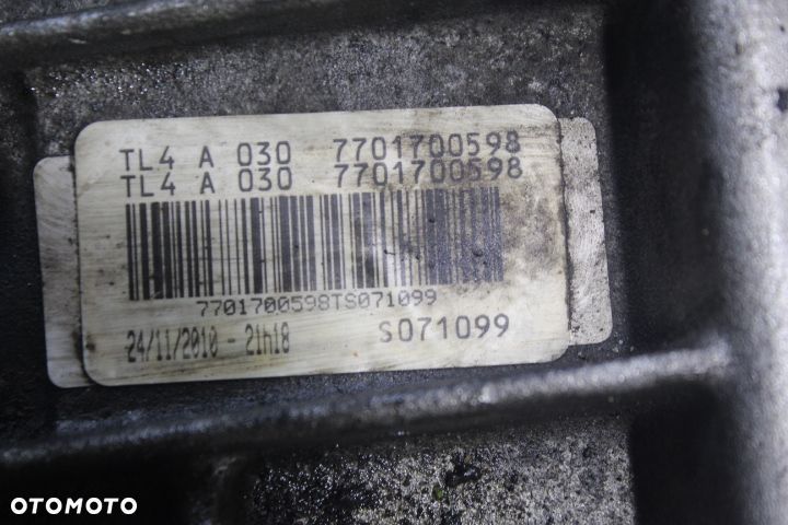 SKRZYNIA BIEGÓW 6 MEGANE III 1.6 7701700598 - 8