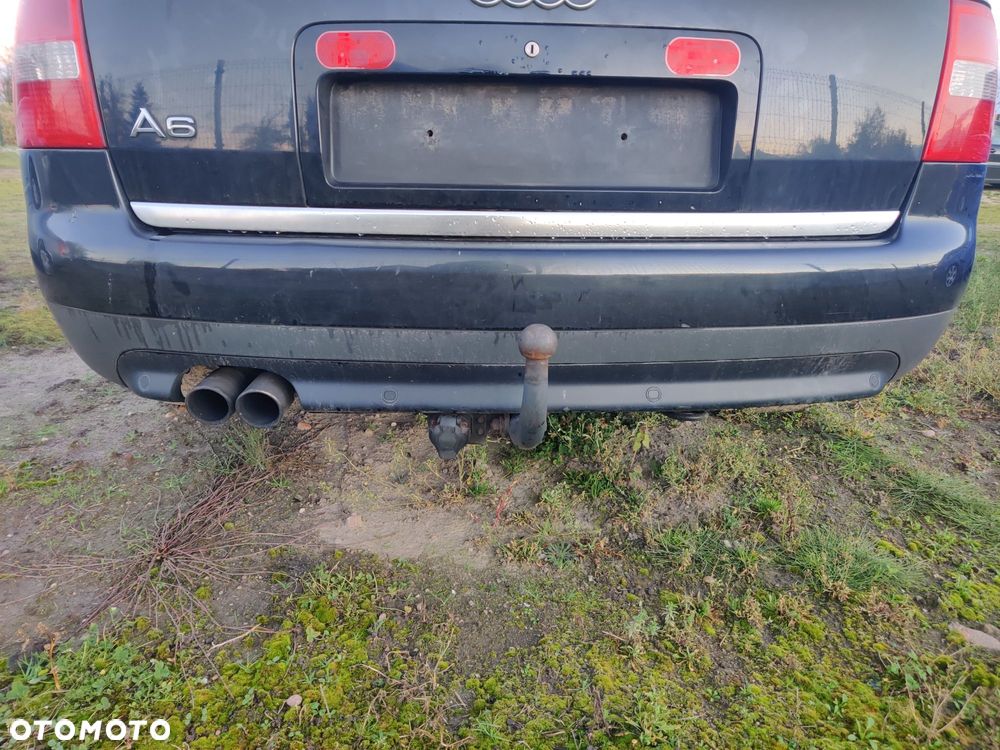 Zderzak tył tylny parktronic PDC Audi A6 C5 lift lz9w - 1