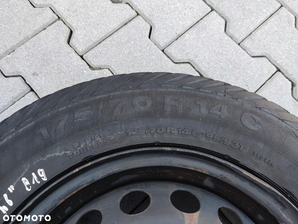 KOŁO DOJAZDOWE ZAPASOWE 14 NEMO BIPPER FIORINO QUBO 2007-2017 4x98 - 6