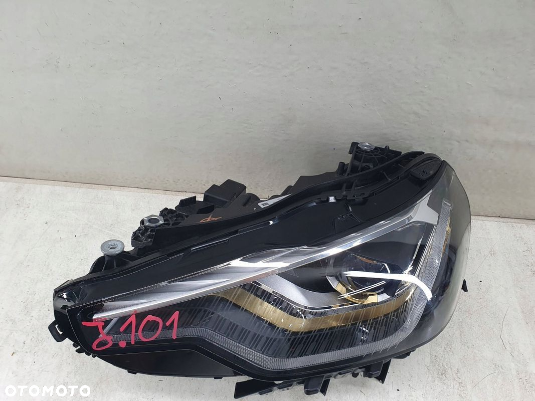 BMW 2 G42 M2 G87 LED Gold złota lewa lampa przednia przód reflektor - 4