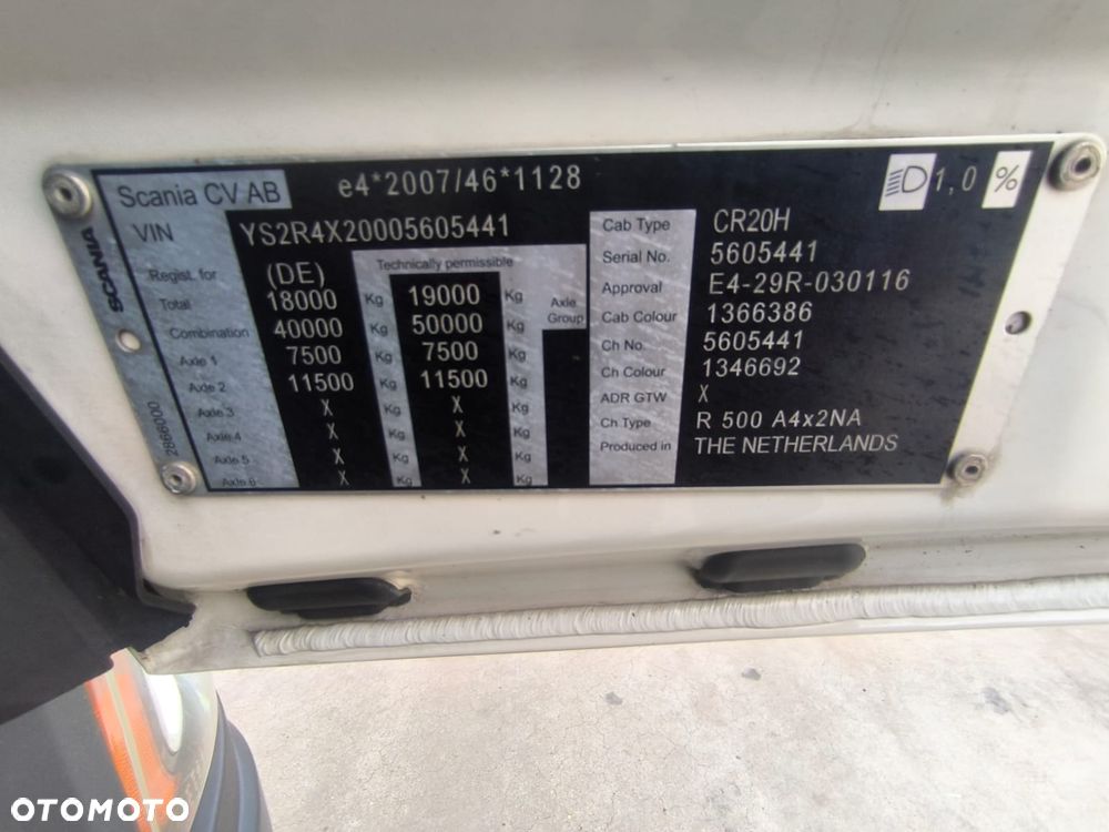 Scania R500  KLIMA POSTOJOWA!! ACC!! - 18