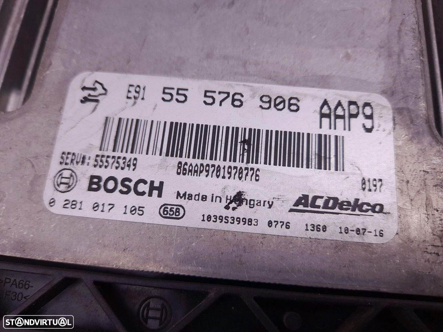 Centralina motor / ECU OPEL Insignia A (G09) - 3