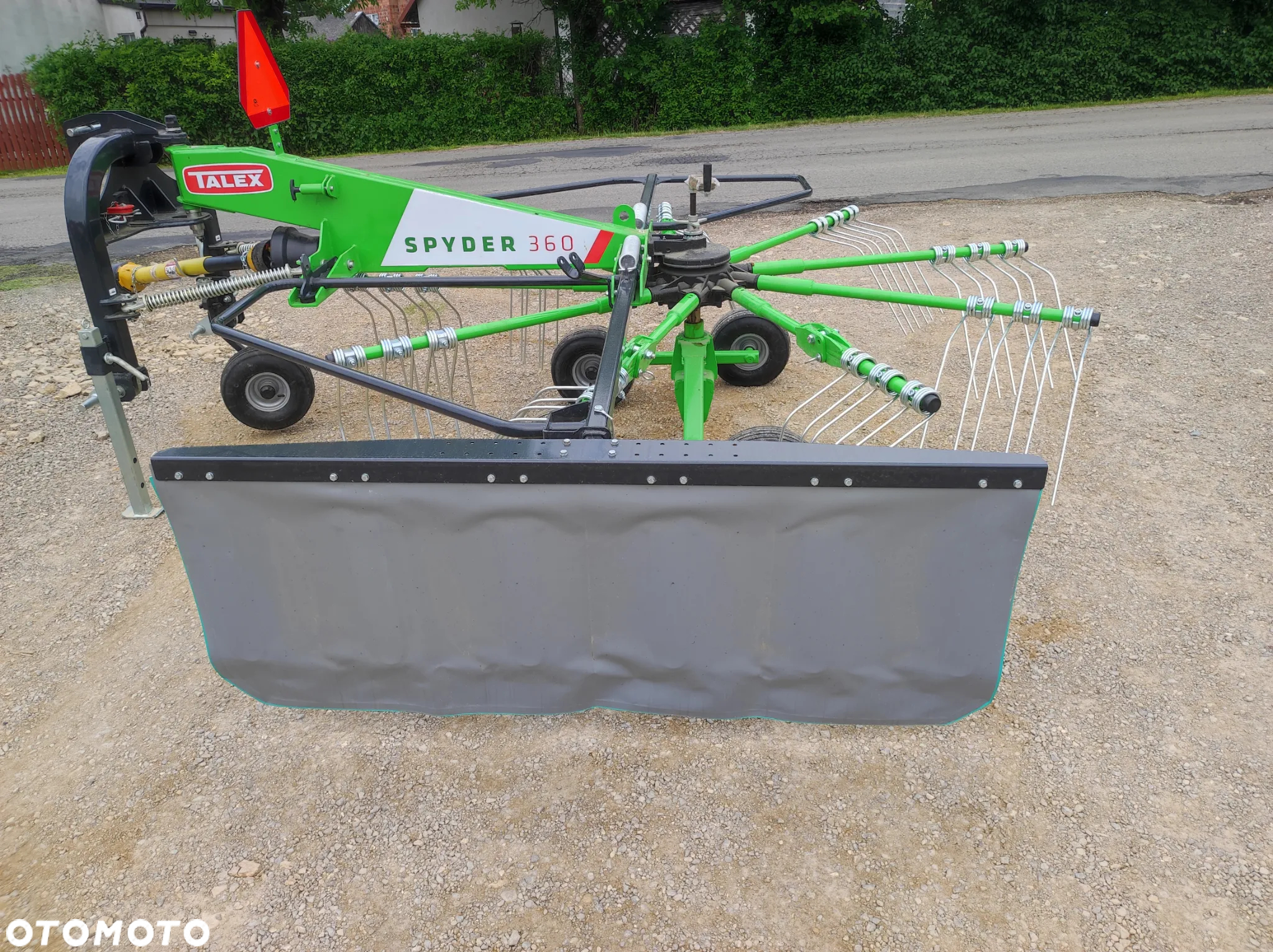 ZGRABIARKA KARUZELOWA/ karuzela do siana/ tandem/ wałek WOM ze sprzęgłem/ 3,6m TALEX/ SPIDER 360 promocja/ transport gratis - 8