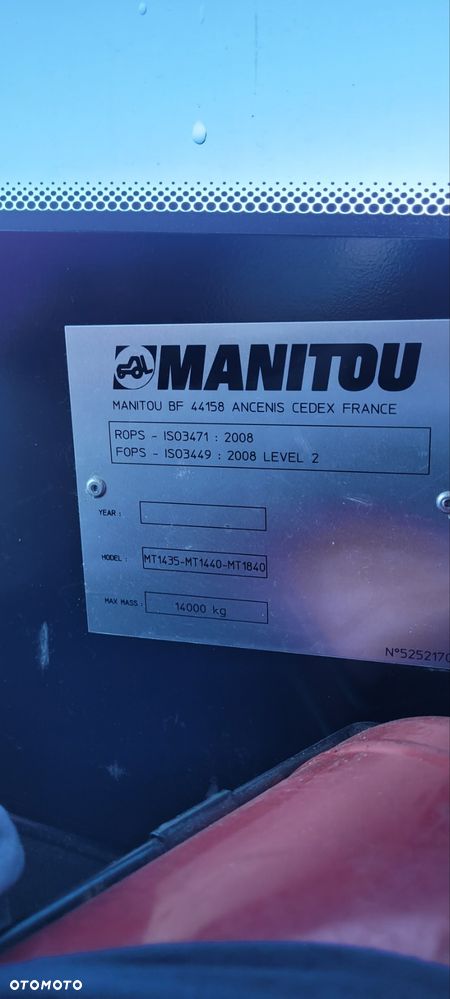 Manitou MT1840A 100D ST5 S1 - 14