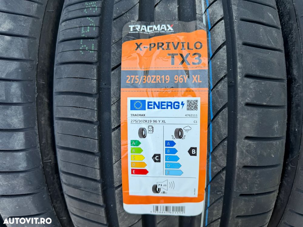 4 anvelope vara 245-35-19 si 275-30-19 bmw E60 E90 BMW seria5 cauciucuri 245-35-19 - 275-30-19 cu protectie janta - 2