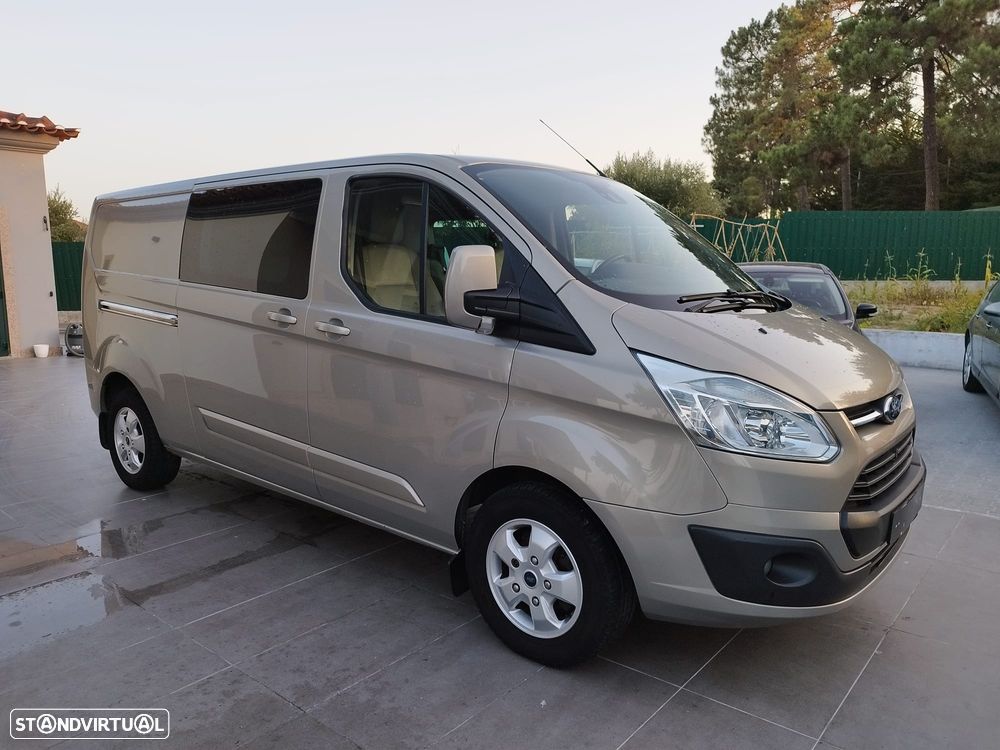Ford Transit Custom  2.2 Tdci 125 Cv L2H1 Cabine  Dupla 5 Lugares - 2