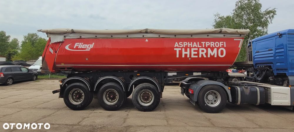 Fliegl DHKS 390 TERMOMULDA, TERMOS ,ASFALT, Brutto! - 5