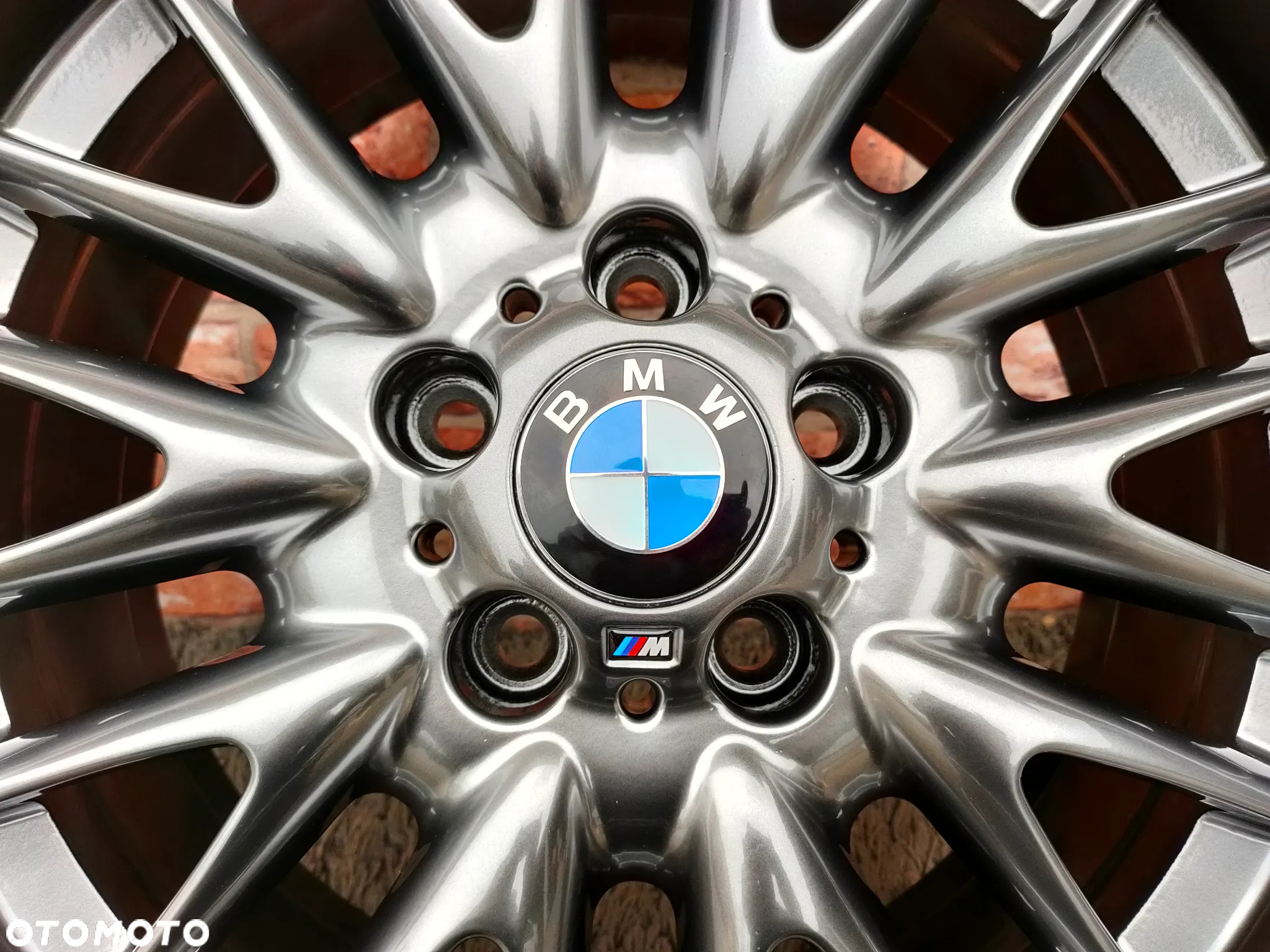 8j 8.5j oryginalne felgi 18 BMW 5x120 M pakiet Styling 72 seria 1 3 E36 E46 E90 Z3 Z4 E81 E87 F20 F30 F32 ET47 ET50 grafit Shadow Chrome - 12