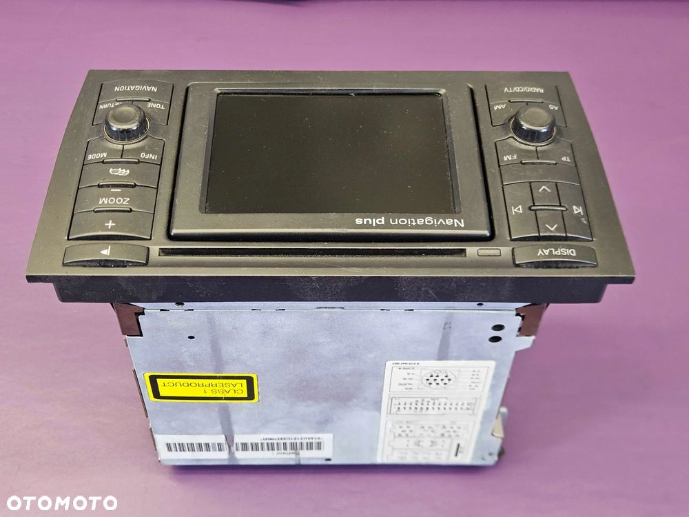 Radio 2 DIN Radioodtwarzacz 4B0035192K Blaupunkt Navigation Plus Audi A4 B6 B7 A6 C5 Ksiażka Kod - 14
