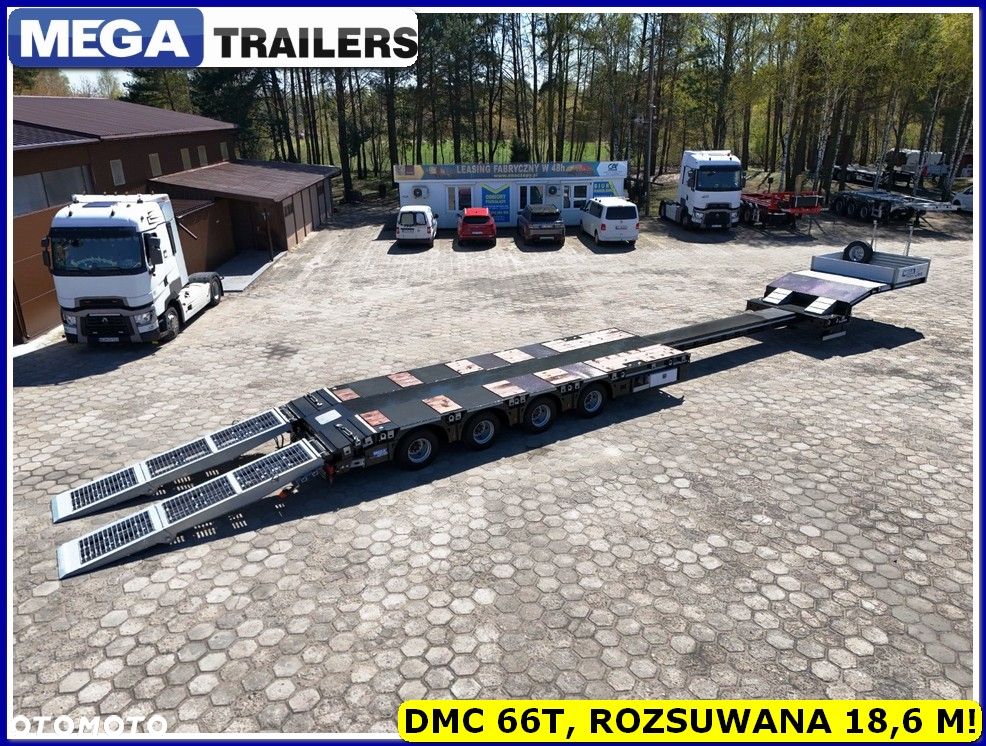 Inny Niska podłoga DMC 66,0 TON, ROZCIĄGANA 18,60 M - pod KONTENERY !!! - 27