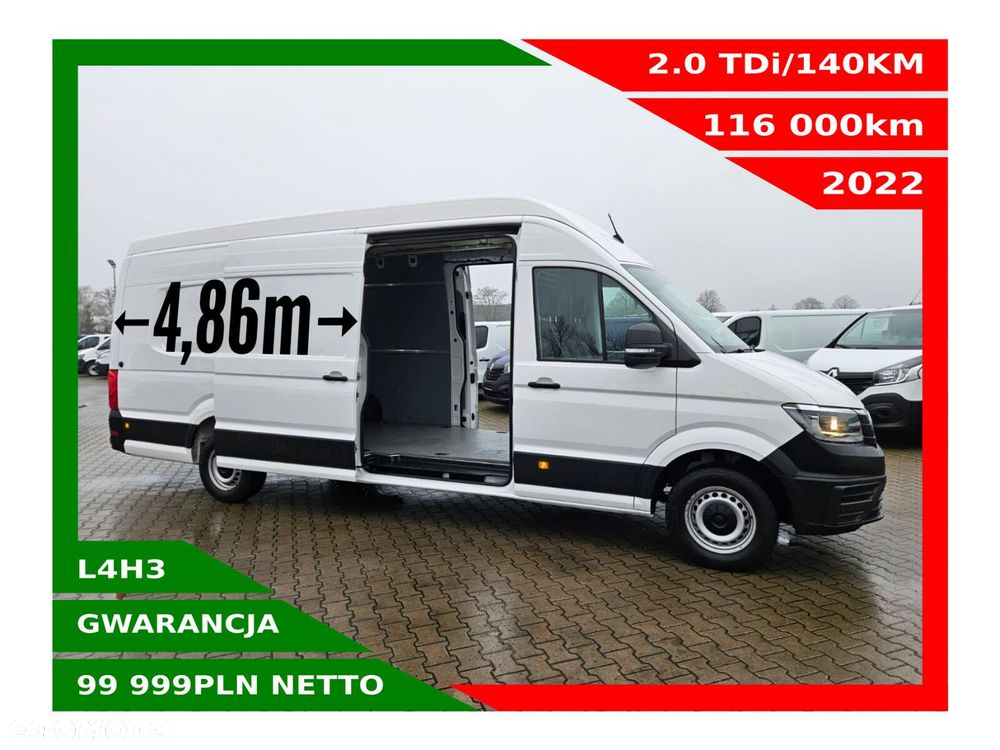 Volkswagen Crafter L4H3 *99999zł NETTO* 2.0TDi/140KM - 1