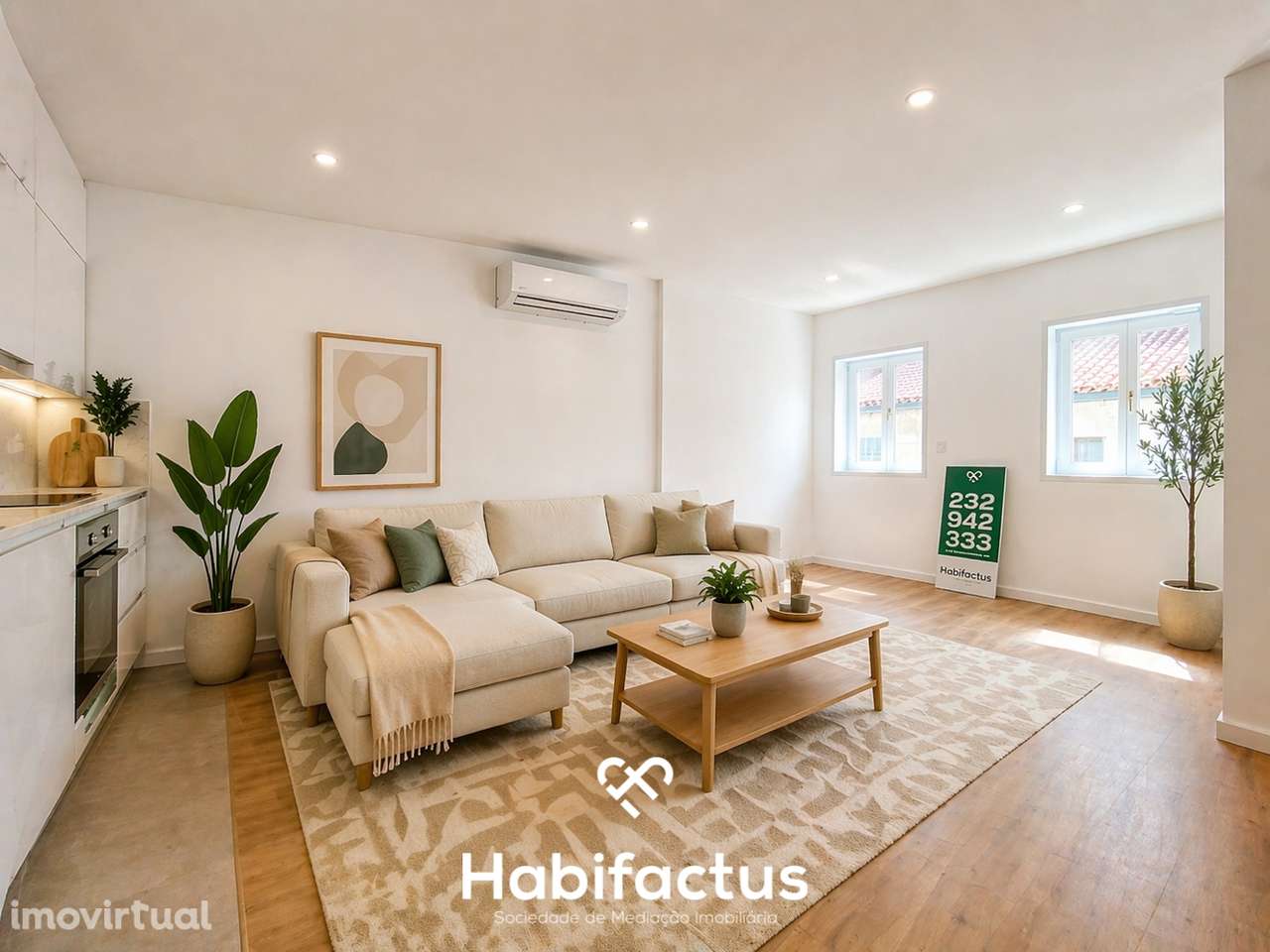 Apartamento T1+1  no Centro de Nelas - Grande imagem: 2/16