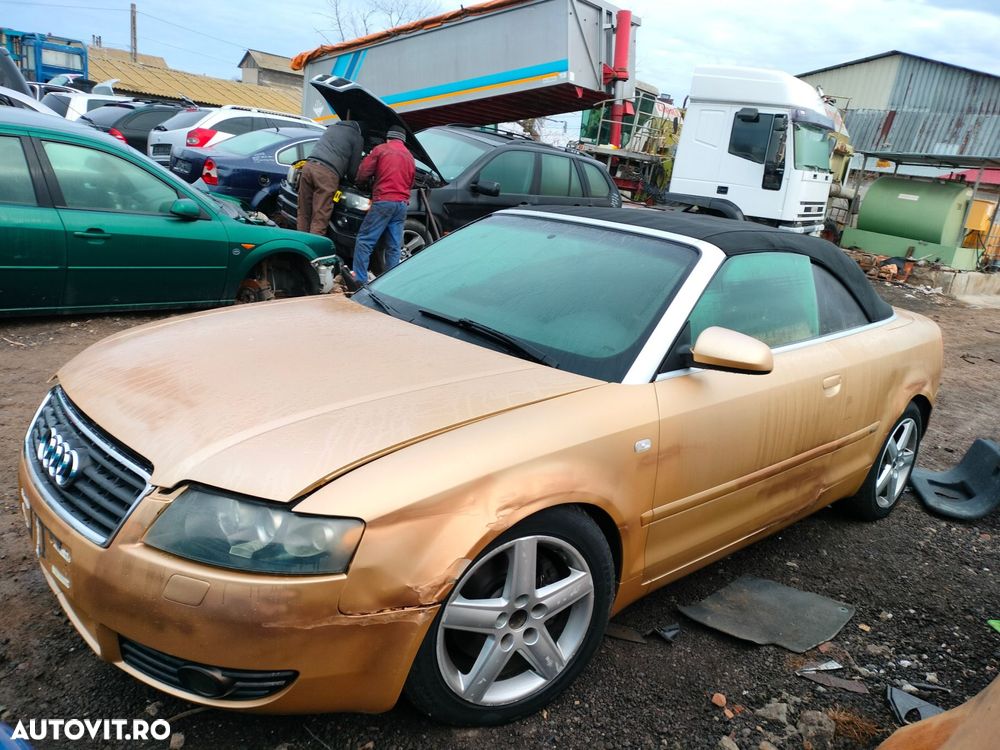 Dezmembrari  Audi A4 Cabriolet (8H, B6, B7)  2002  > 2009 1.8 T Benzi