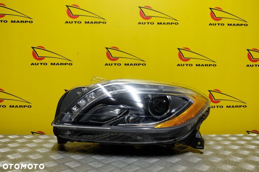 MERCEDES ML W166 2012- REFLEKTOR LAMPA XENON Z LED LEWA USA - 2