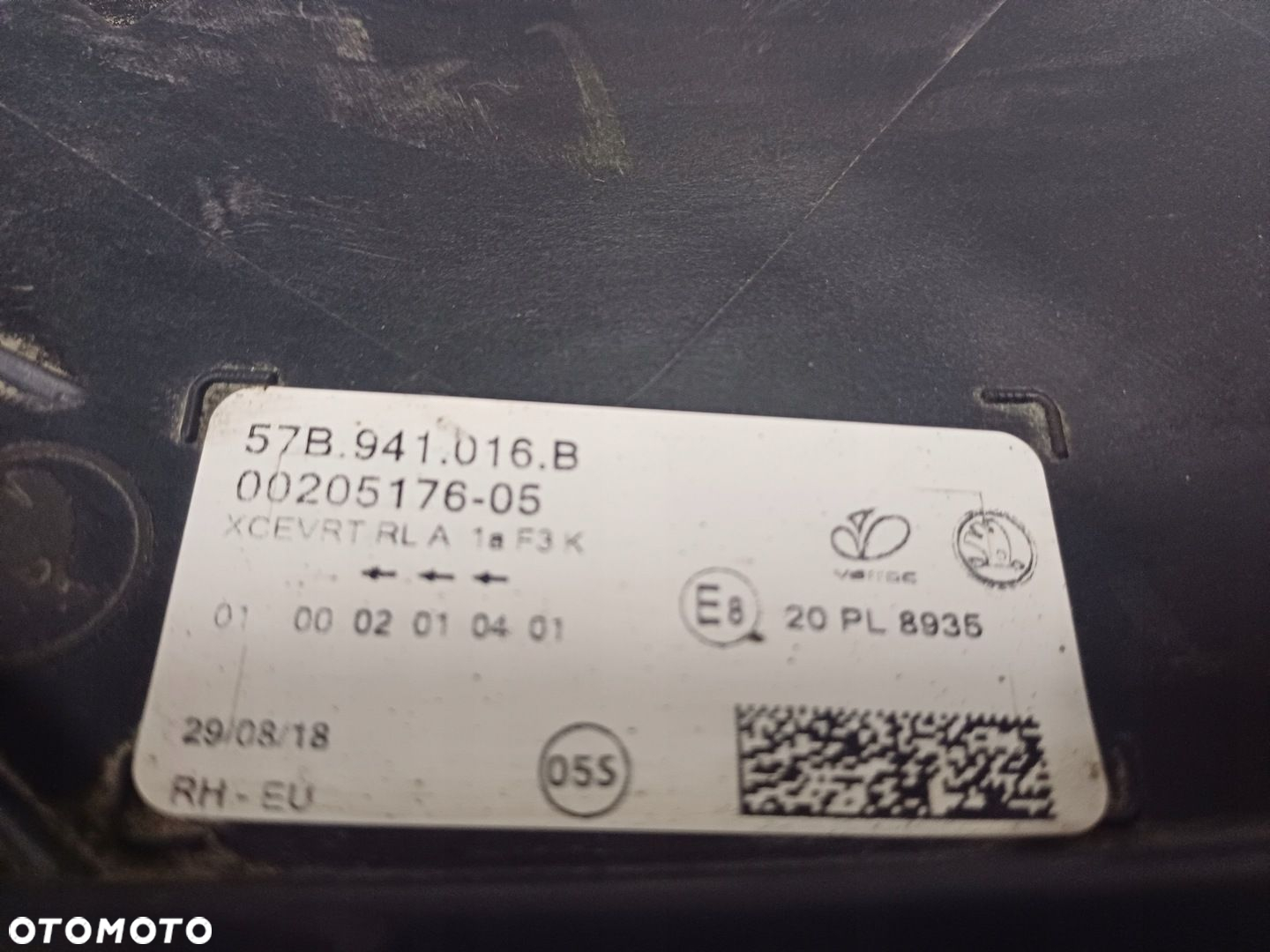 lampa prawy przod SKODA KAROQ 17- FULL LED EUROPA - 12