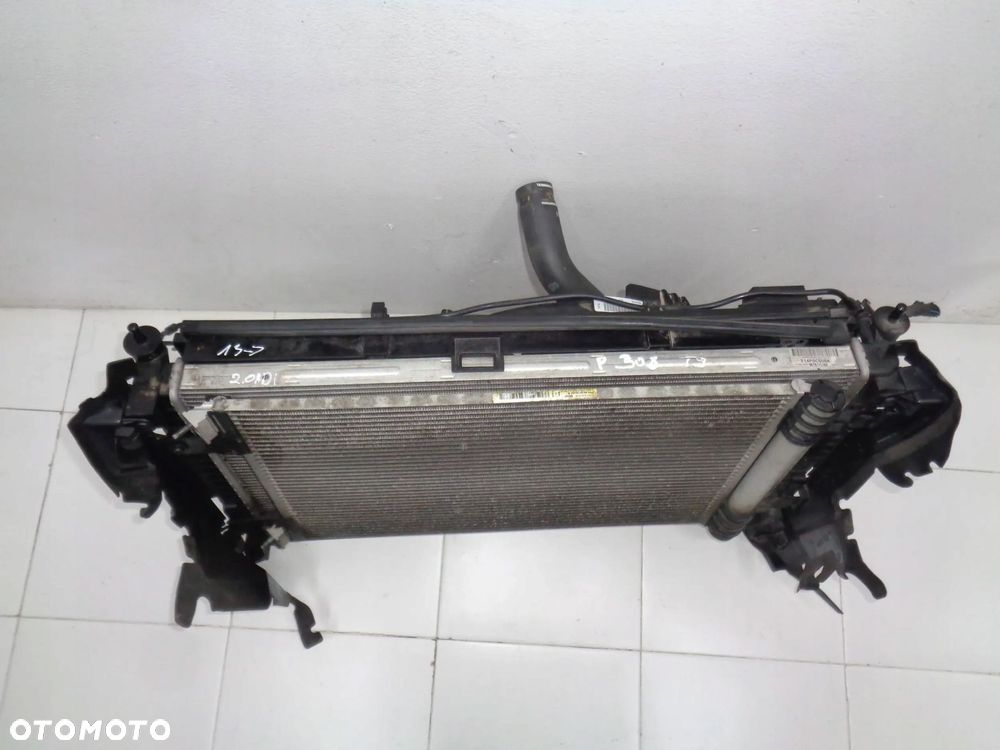 peugeot 308 t9 3008 ii c4 ii 2.0 blue hdi chłodnice wetylator 9806313880 - 3