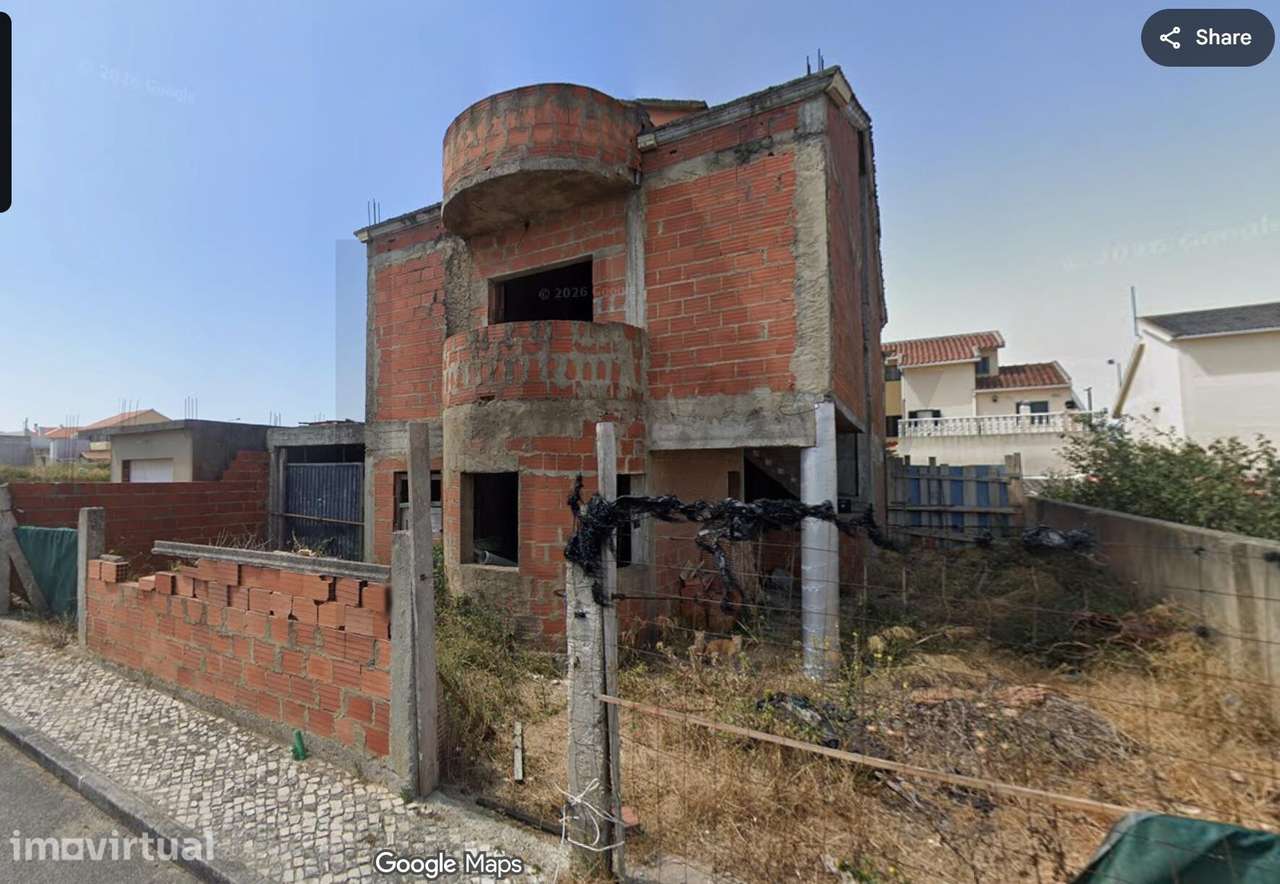 Lote de Terreno com 332 m2 com moradia por terminar em São Domingos de - Grande imagem: 5/7