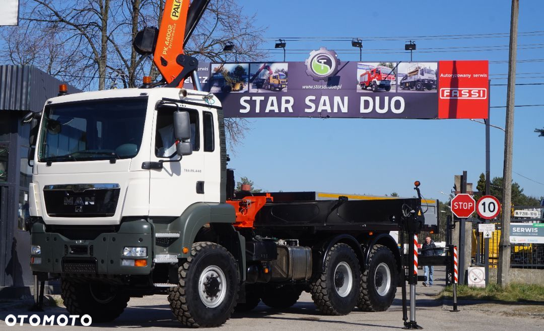 MAN 26.440 6x6 PALFINGER PK 44002 E + FLY JIB + WCIĄGARKA EURO 4 żuraw HDs - 5