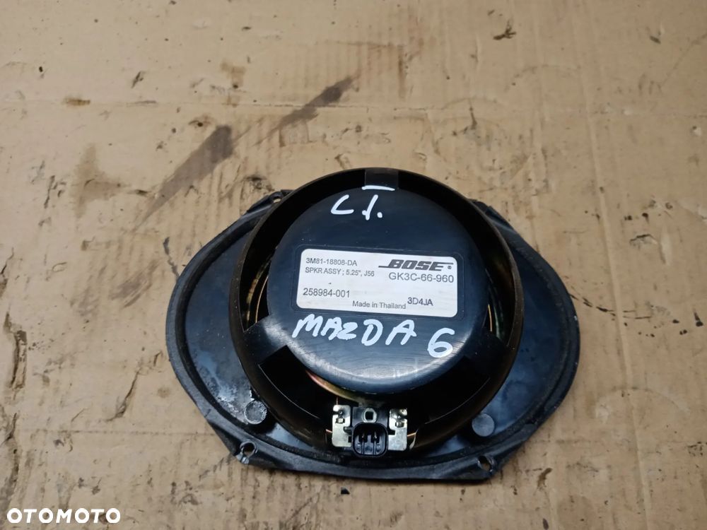 Głośnik lewy tył tylny BOSE Mazda 6 3M81-18808-DA - 3