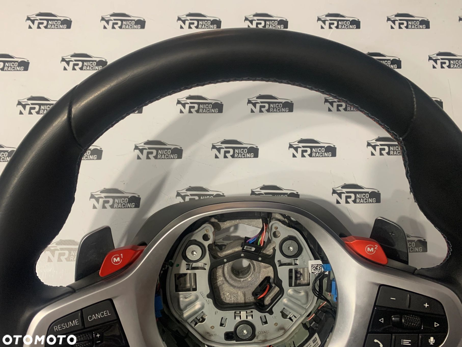 KIEROWNICA MANETKI SKÓRA M-POWER BMW M3 G80 M2 G87 M4 G82 G83 - 6