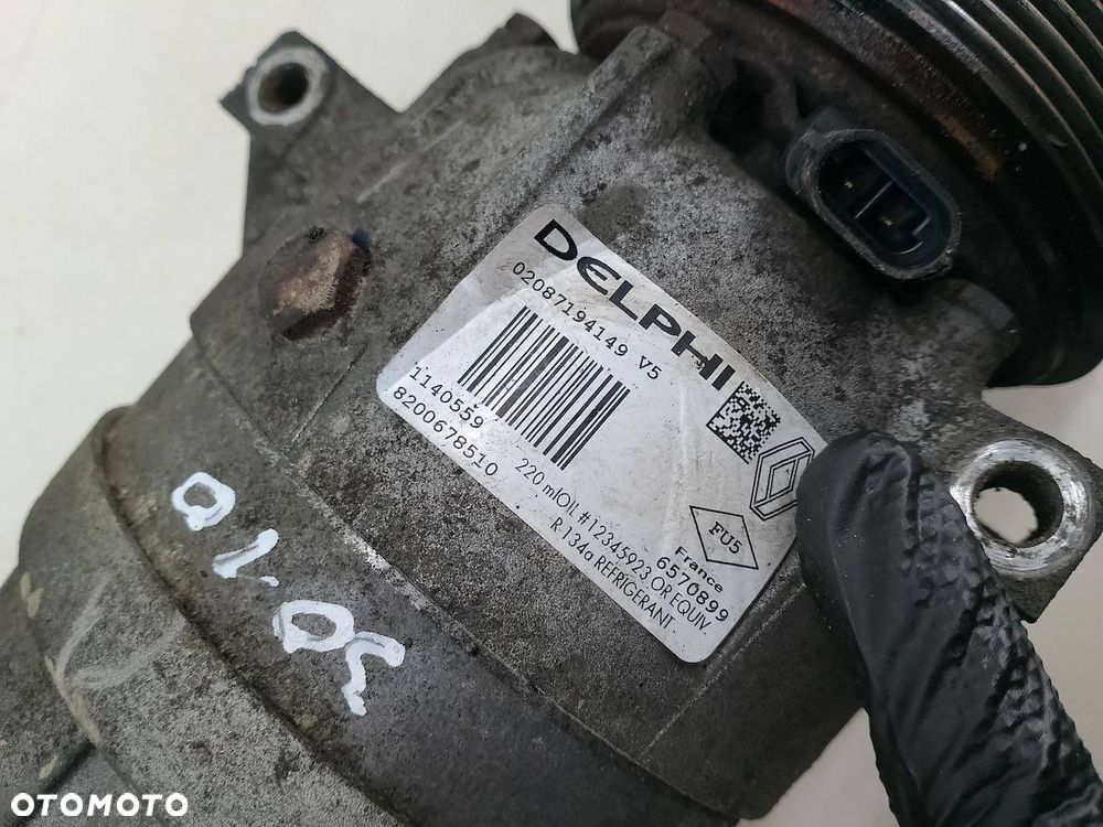 POMPA, SPRĘŻARKA KLIMATYZACJI RENAULT MASTER II FL 8200678510 DELPHI 2.5 - 4