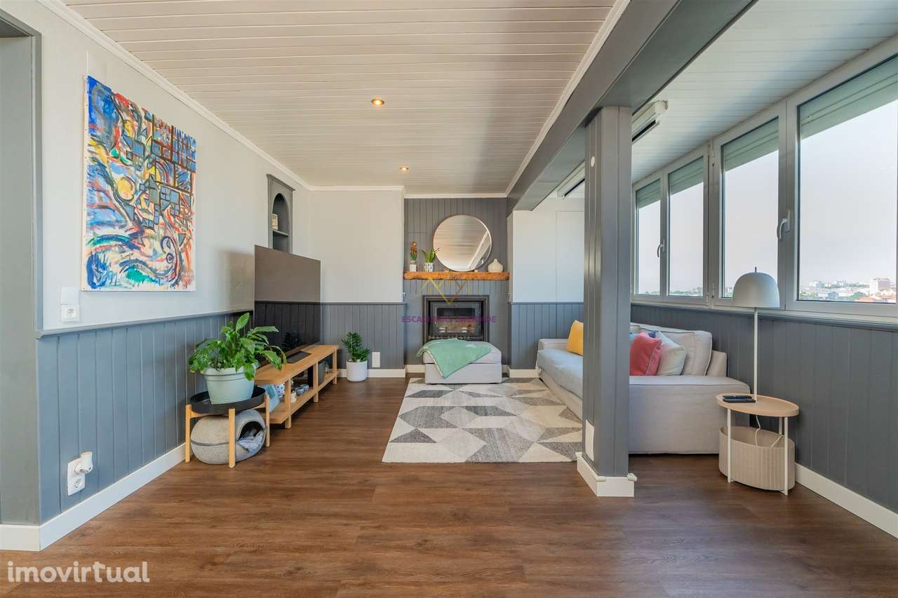 Penthouse única em Benfica - vistas 360º - Grande imagem: 4/35