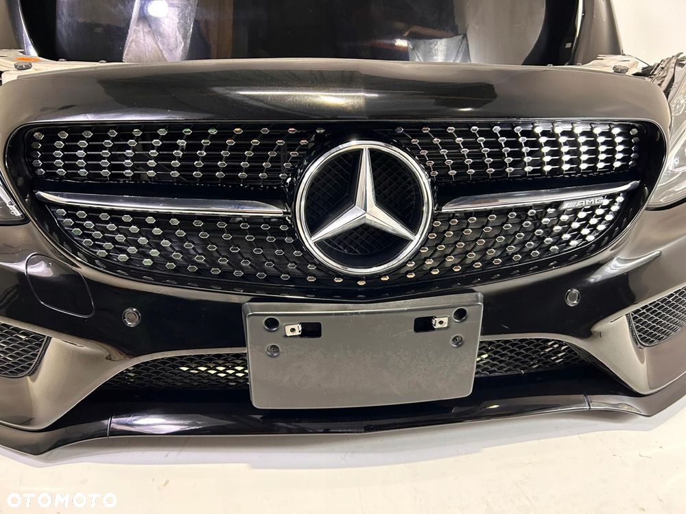 MERCEDES W205 C43 AMG PRZÓD BŁOTNIKI PAS LAMPY MASKA - 4
