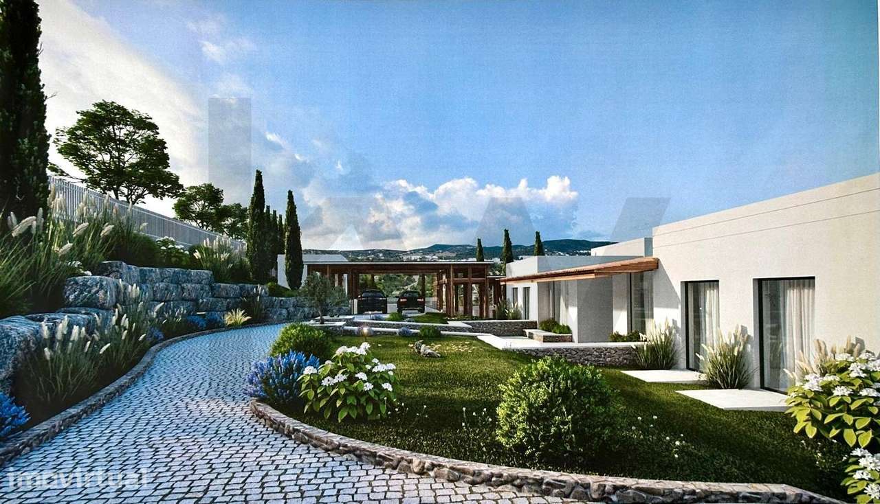 Terreno com Vista Mar, Projeto Arquitetónico Aprovado– Vale da Rosa, L - Grande imagem: 3/26