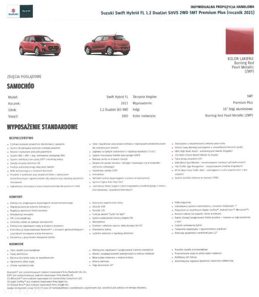 Suzuki Swift 1.2 Dualjet SHVS Premium Plus - 25