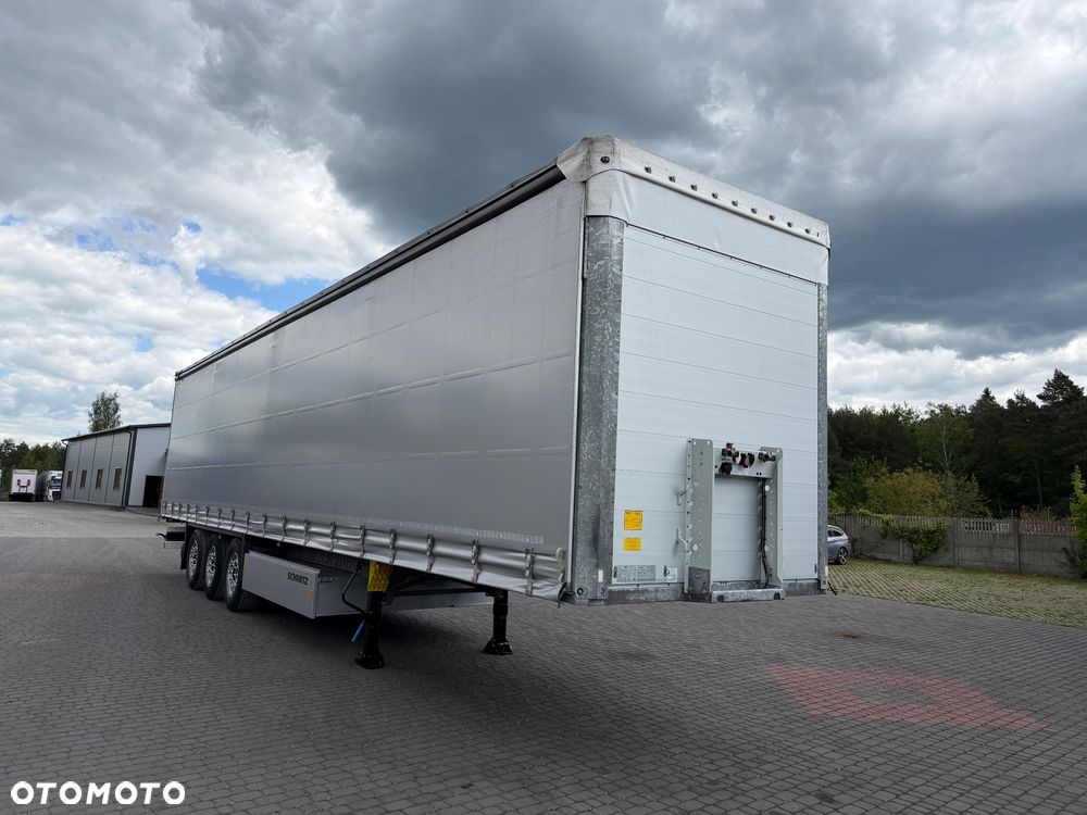 Schmitz Cargobull FIRANKA*STANDARD*PALECIARA*OŚ PODNOSZONA - 1