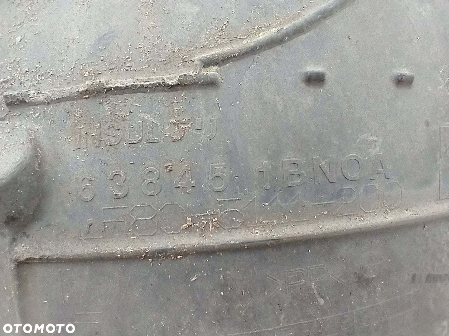 INFINITI EX EX30d EX35 QX50 NADKOLE LEWE PRZÓD 638451BN0A CZĘŚĆ PRZEDNIA - 8