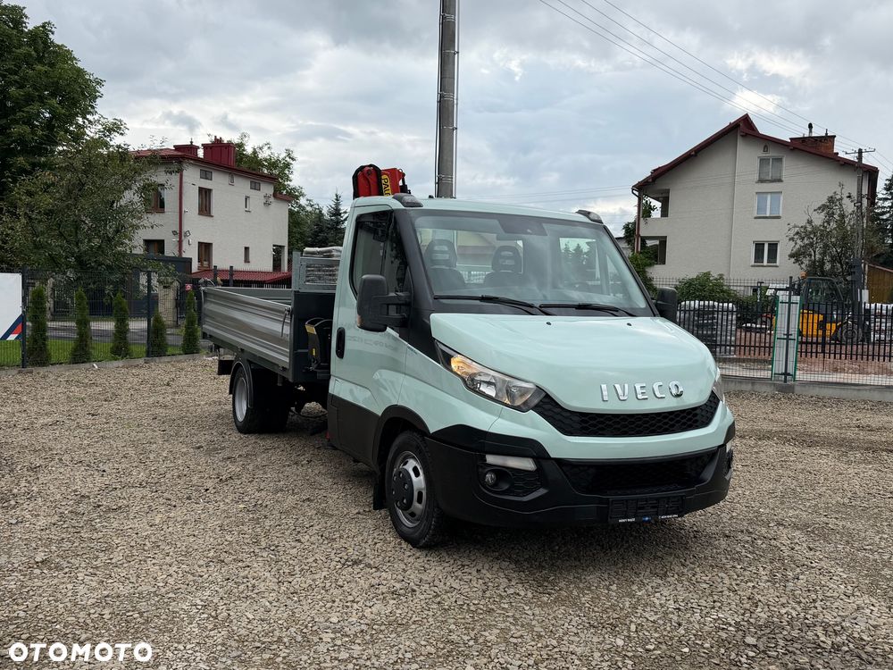 Iveco Daily 35c15 HDS 2t PALFINGER PC2700 wywrotka Igła - 24