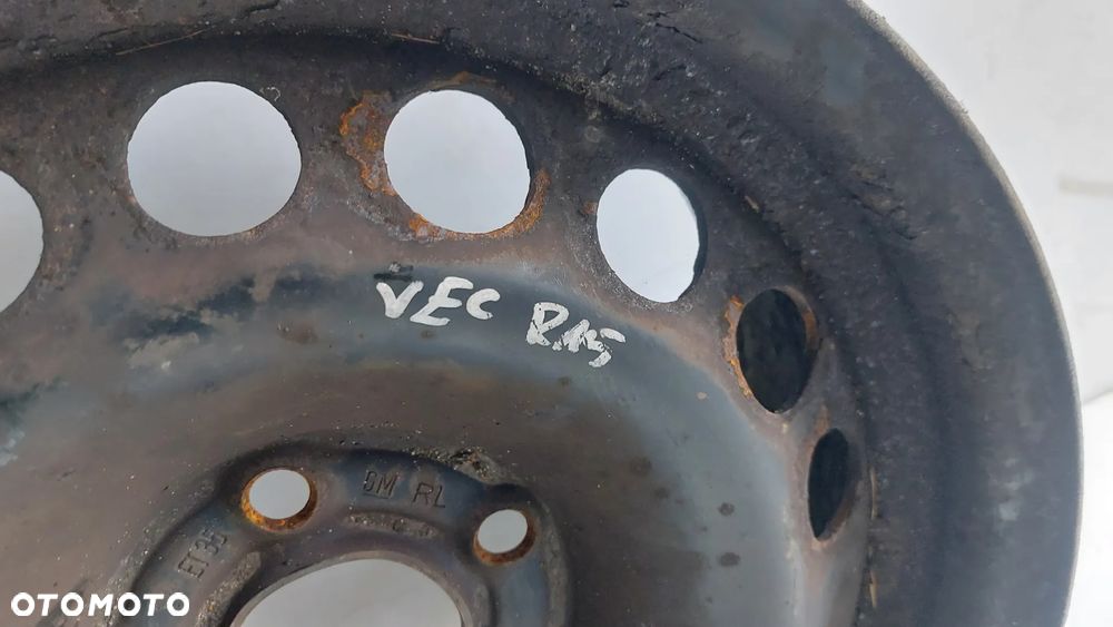 FELGA OPEL VECTRA C ASTRA H ZAFIRA B R15 ET35 5X110 SLASK WYSYLKA - 3