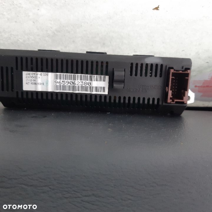 Peugeot Citroen wyświetlacz radia 9659062380 - 2