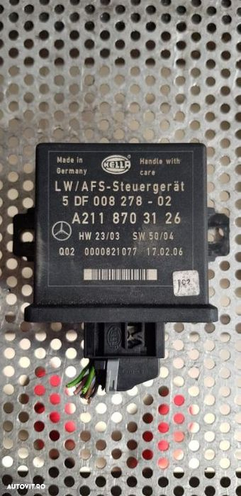 Calculator Modul Lumini Mercedes E Class W211 Livram Oriunde In Tara  Cod A2118703126 - 2