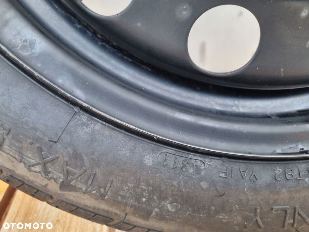 KOŁO DOJAZDOWE Audi A3 8V Golf VI _ dojazdówka 125/70 R16 5x112 1K0601027A - 4