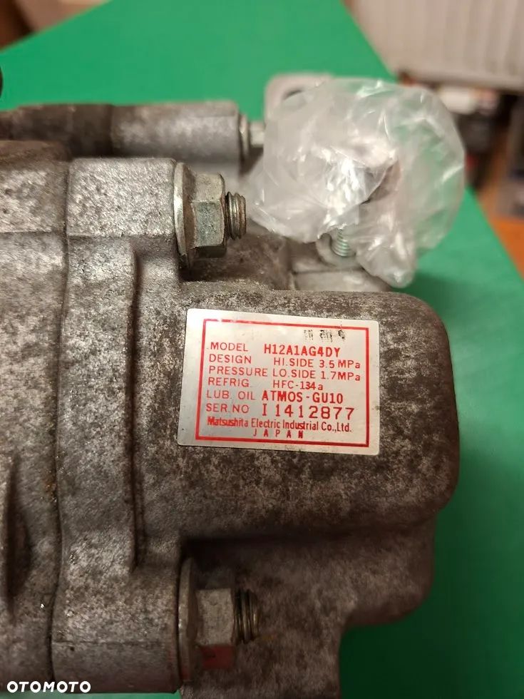 MAZDA 3 BK 2003-2009 Kompresor klimatyzacji H12A1AG4DY - 2