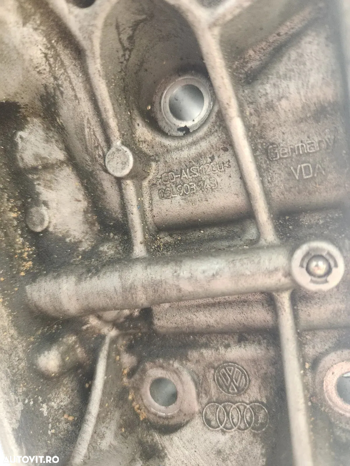 Racitor Ulei Termoflot Suport Racitor Filtru Ulei Vw Seat Skoda 1.8 TSI TFSI Cod 06L A3 8V A4 A5 Q3 - 7
