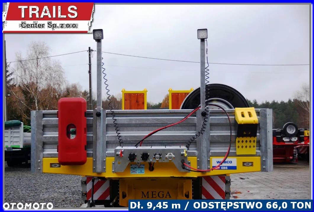 Inny Niskopodwoziowa 56,0 Ton ład. pokład 9,50 m, TUNEL pod koparki !!! - 10