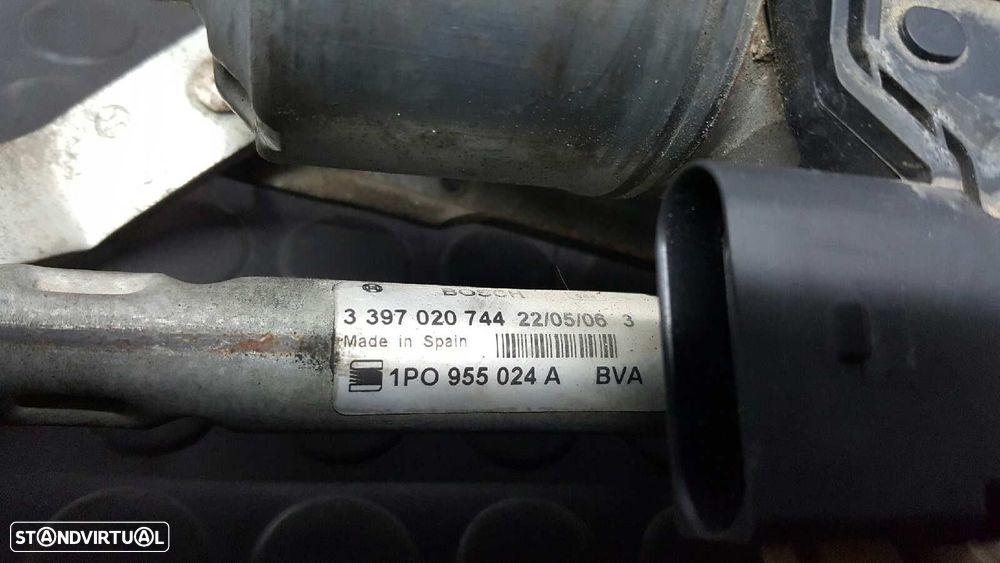 MOTOR LIMPA-VIDROS FRONTAL SEAT LEON (1P1) STYLANCE / STYLE - 4