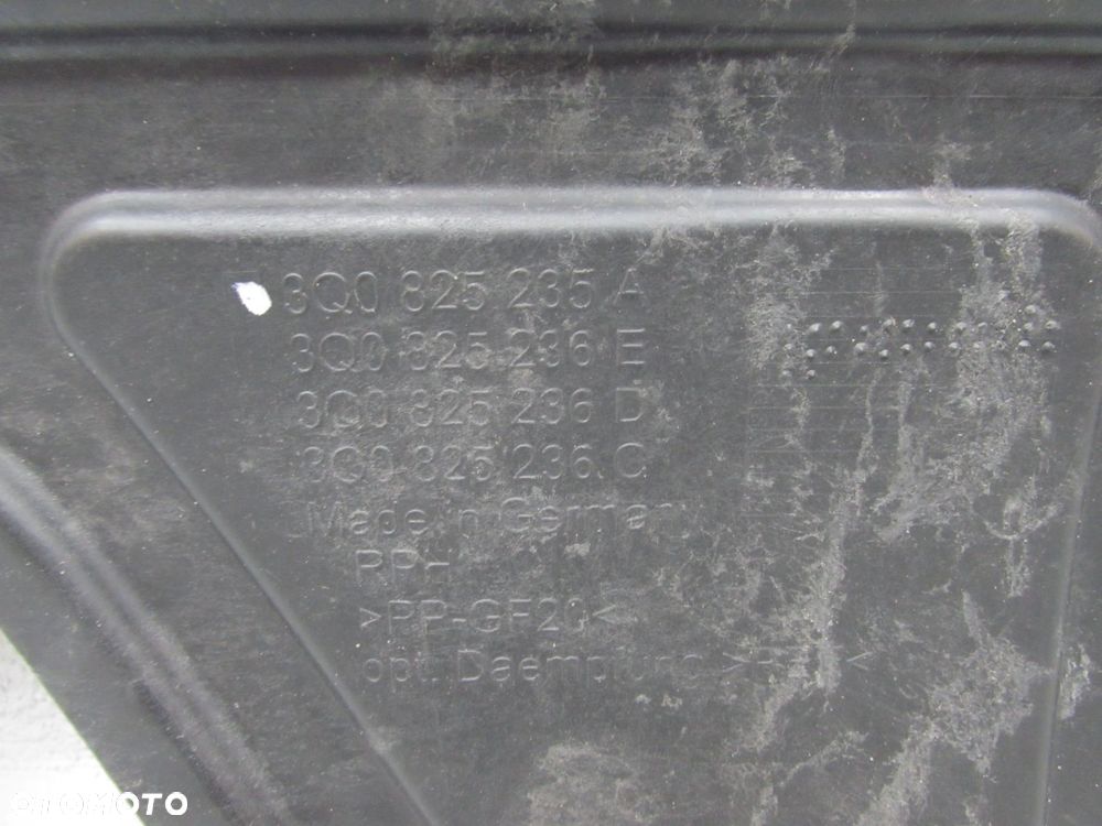 VW AUDI SKODA SEAT PASSAT B8 GOLF VII LEON 12-23 OSLONA PLYTA POD SILNIK 3Q0825235A - 7