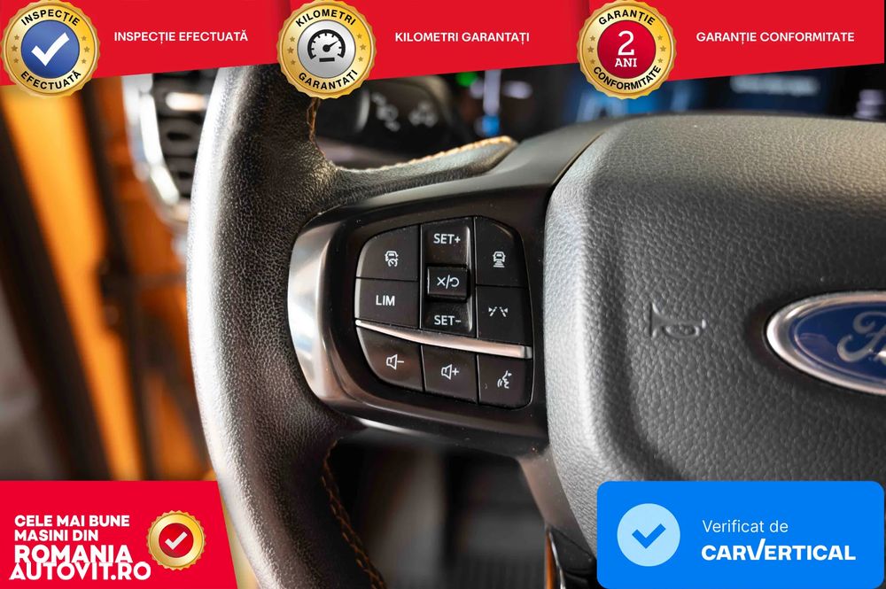 Ford Ranger 3.0 TD 240 CP 10AT 4x4 Double Cab Wildtrak - 12