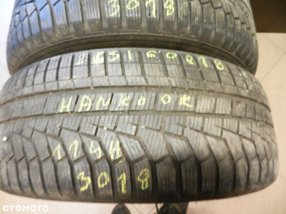 Opony 265/60r18 hankook winter i cept evo 2 suv 6,8mm zima para - 2