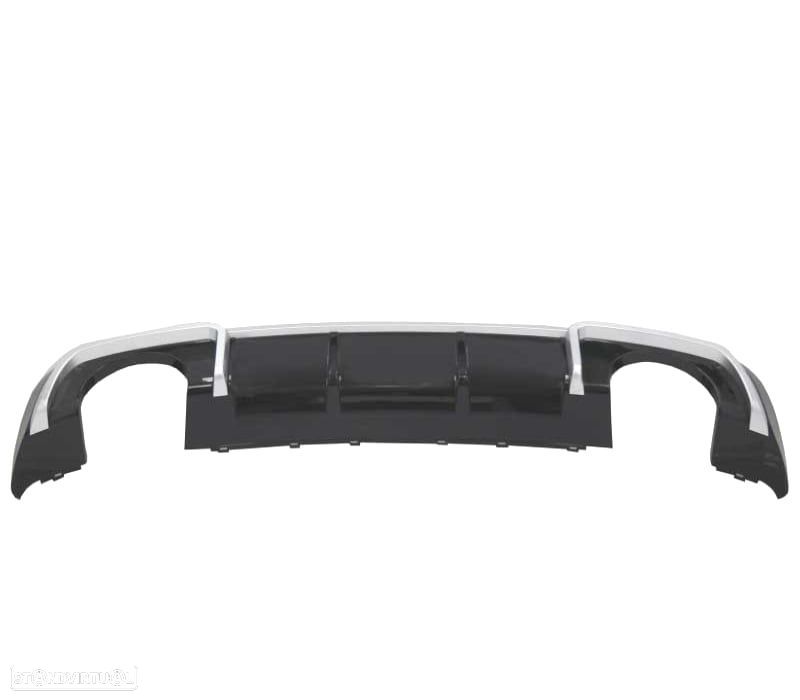 DIFUSOR TRASEIRO AUDI A3 RS3 8V 16-20 + PONTEIRAS ESCAPE - 3