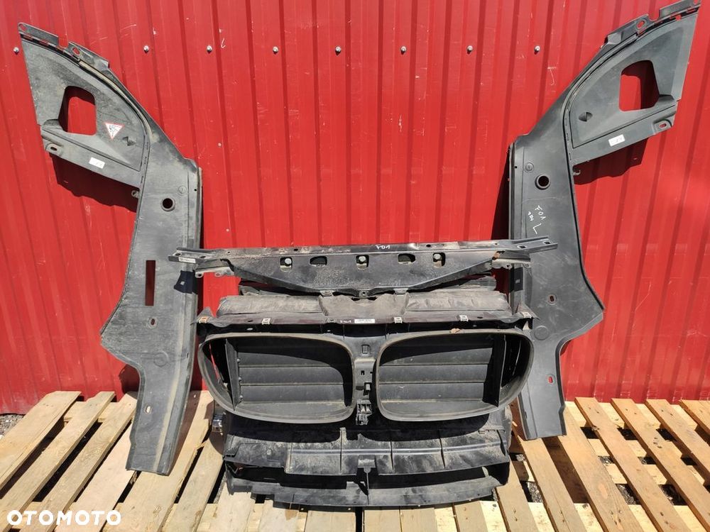BMW 7 F01 3.0D N57 AUTOMAT PAS PRZEDNI WZMOCNIENIE CHŁODNICE WENTYLATOR - 1